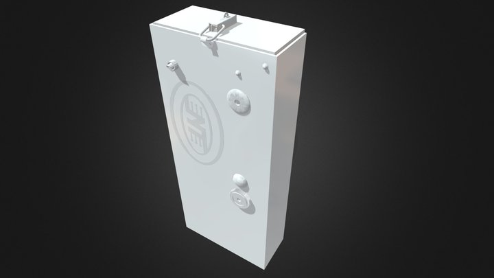 Pepper Gas Cubicle Unit System 3D Model