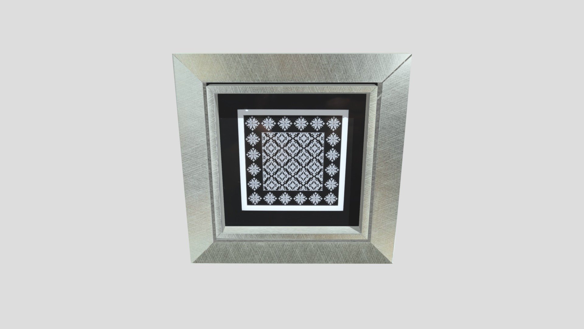 ACRILIC SONGKET WITH FRAME