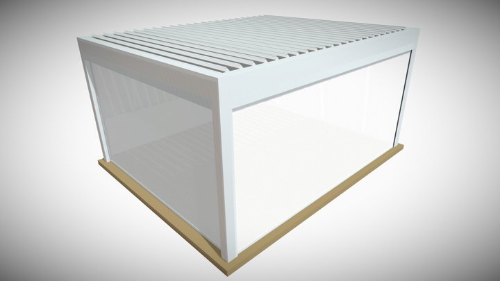 PERGOLA - WIZUALIZACJA 3D Model