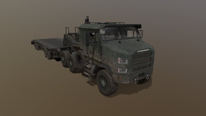 Oshkosh M1070 HET 3D Model
