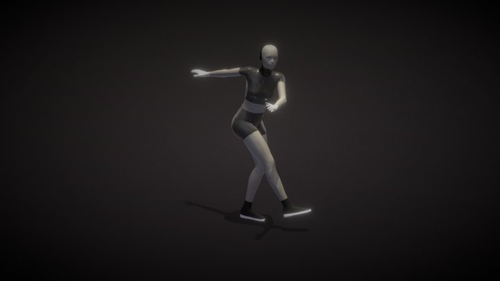 A&M: Charleston Girl (99 bpm) - dance animation 3D Model