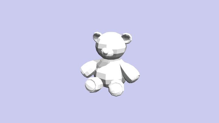 Teddy bear 3D Model