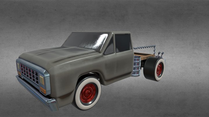 Ratrod 12 202 3D Model