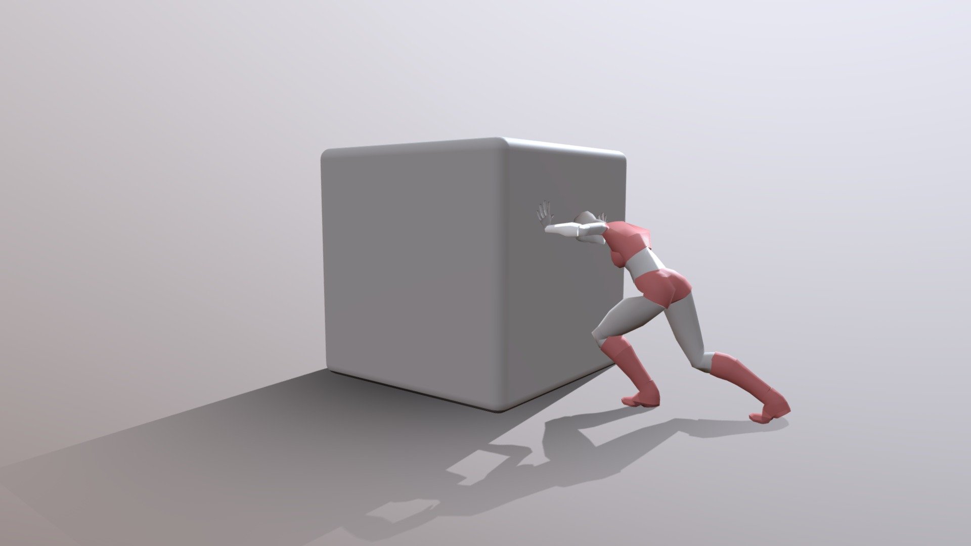 Box Push Animation