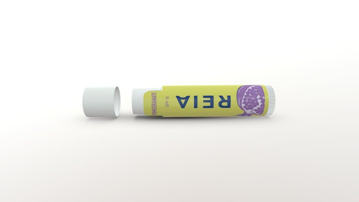 Lip Balm 3D Model