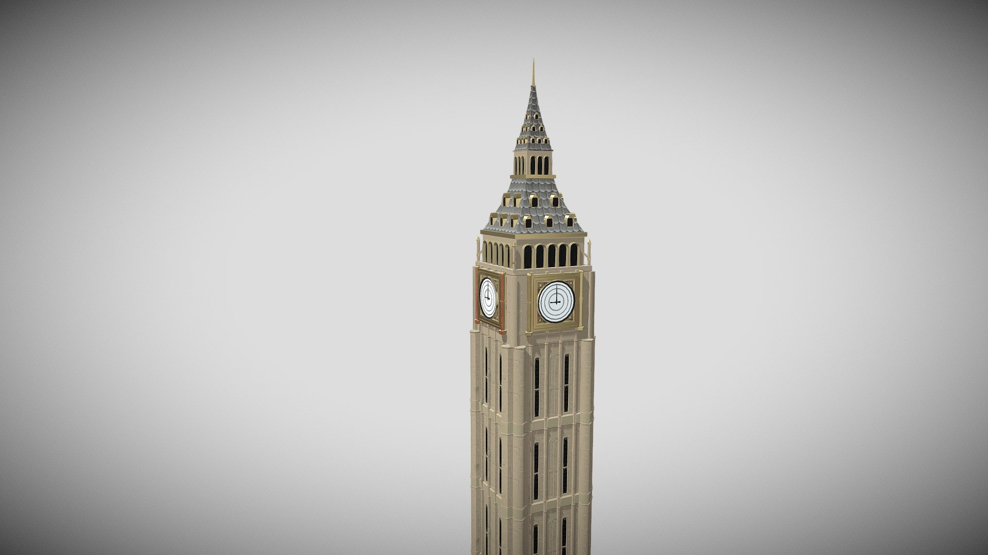 BigBen - 3D model by Oscar Elihu Arce Valencia (@OscarArce) [d179786 ...