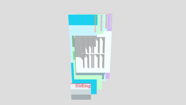 Window Install 3D Model