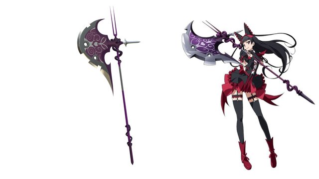 Rory Mercury Halberd | Gate 3D Model