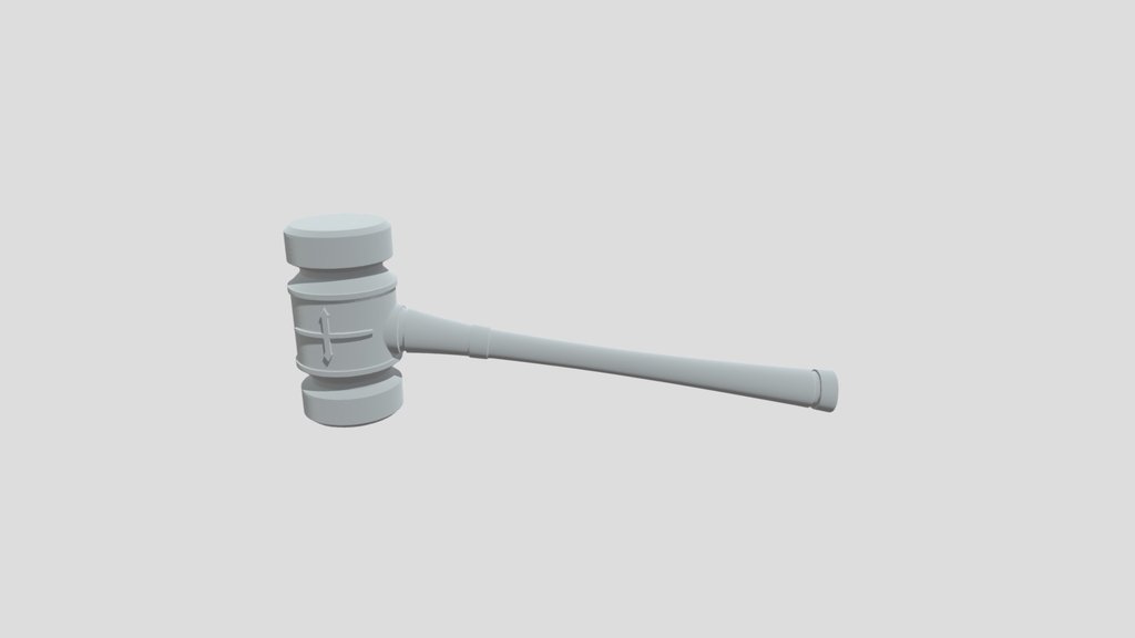 Brown judge hammer | higuruma hammer