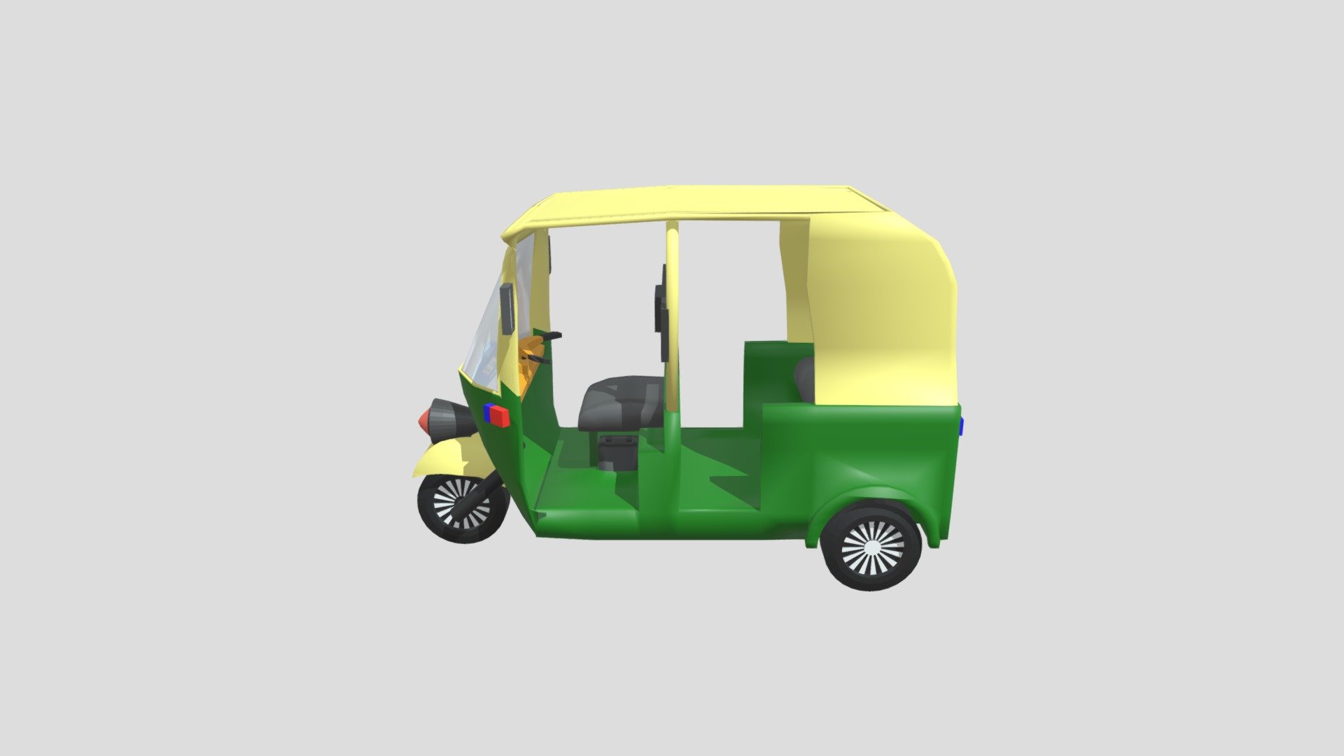 RIKSHAW - 3D model by AhxanDesign [d17beff] - Sketchfab