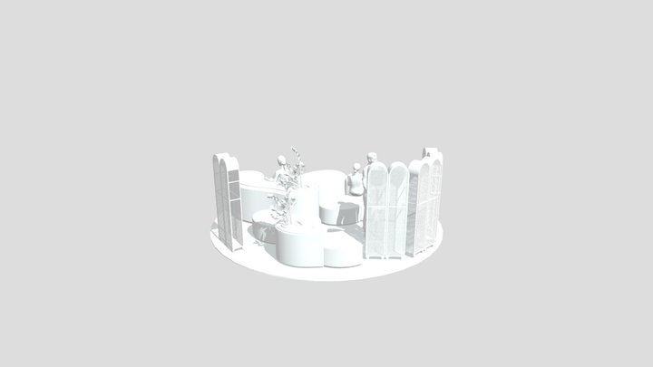 мОДЕЛЬ НА ПЕЧАТЬ скетчфаб 3D Model