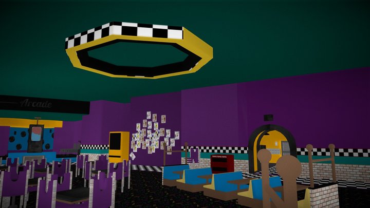 fnaf-movie-map 3D Model