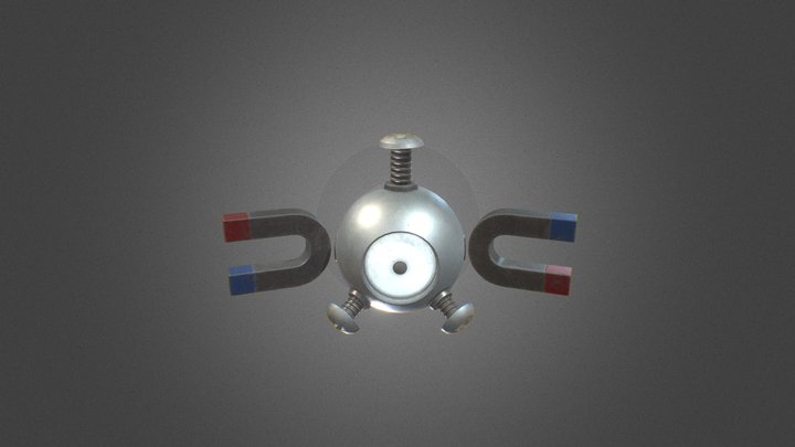 Magnemite 3D Model