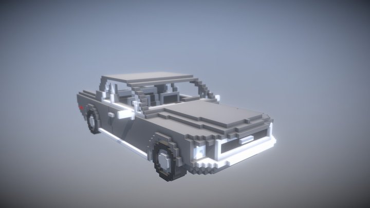 Ford Mustang Hardtop 1968 3D Model