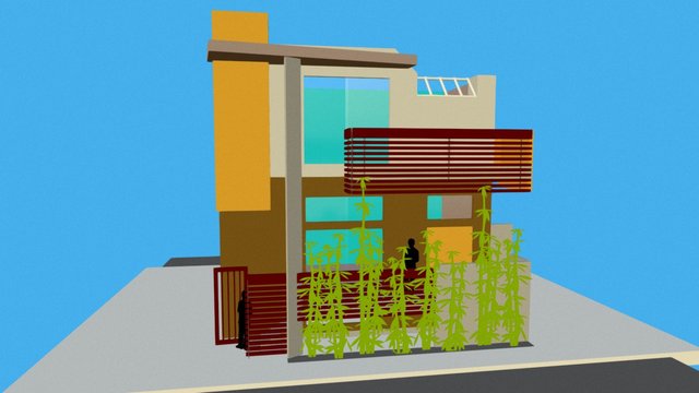 House Facade Remodel 04n10c04 3D Model