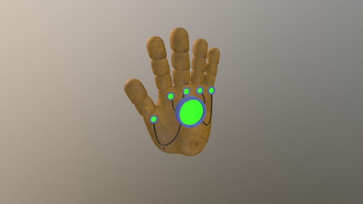Poppy Playtime - Fanmade Yellow Hand 3D Model