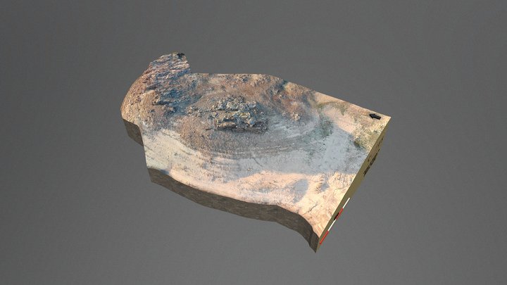 Cantera del embalse de Aguilar (Palencia) 3D Model