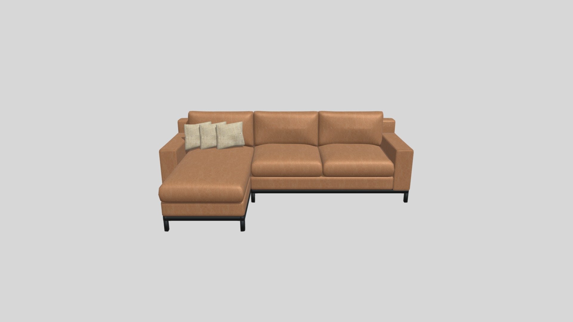 Sofá com chaise