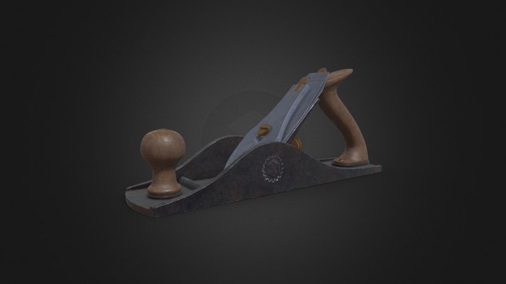 Hand Plane 3D Model