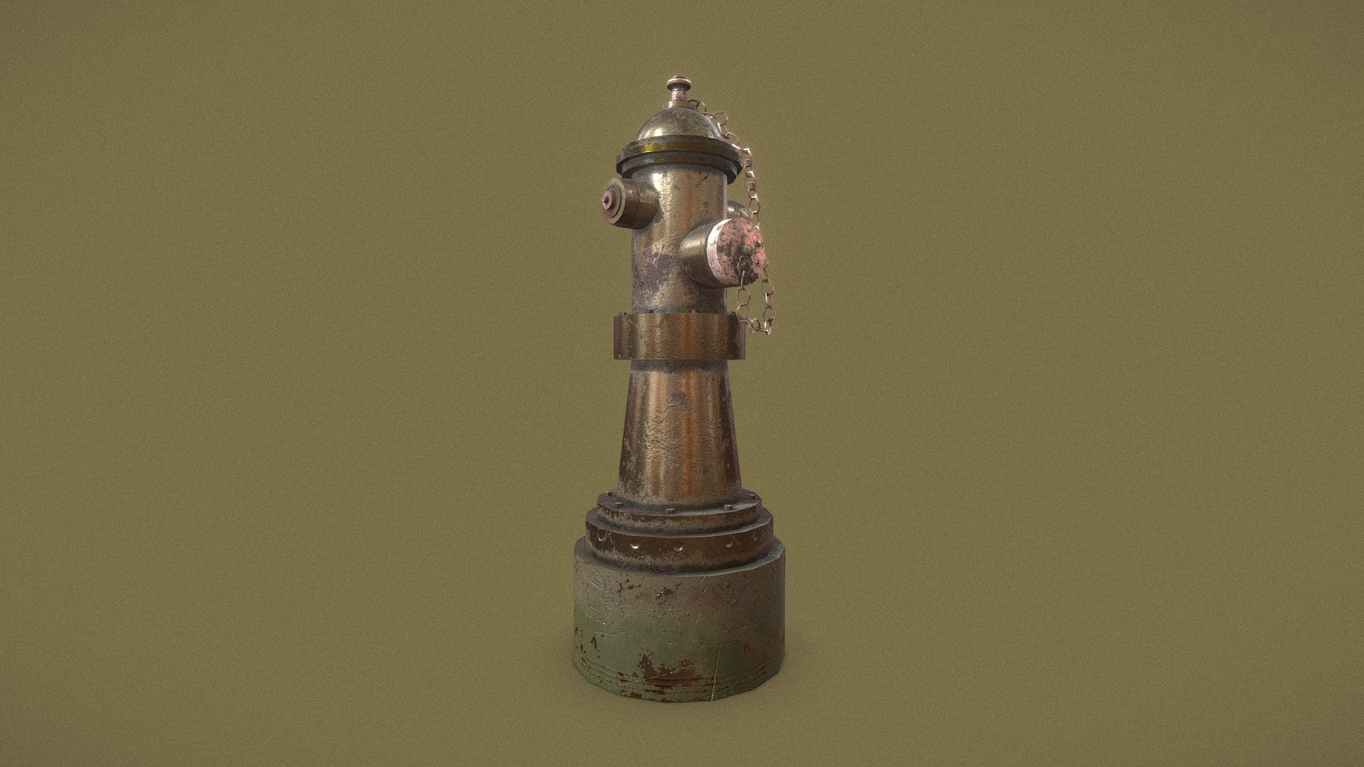 Rusty fire hydrant