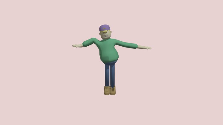 Character Chrüsimüsi 3D Model