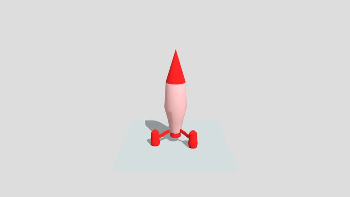 Roket 3D Model