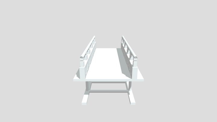 Japanes Bridge-Kinda 3D Model
