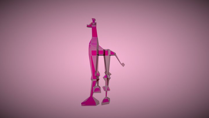 Giraffesketchfab 3D Model