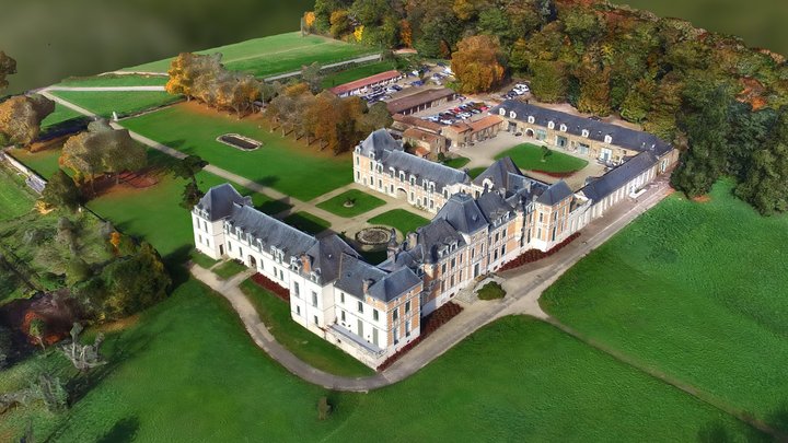 Château de Clermont  -RAWscan – Kostenloses 3D-Modell STL