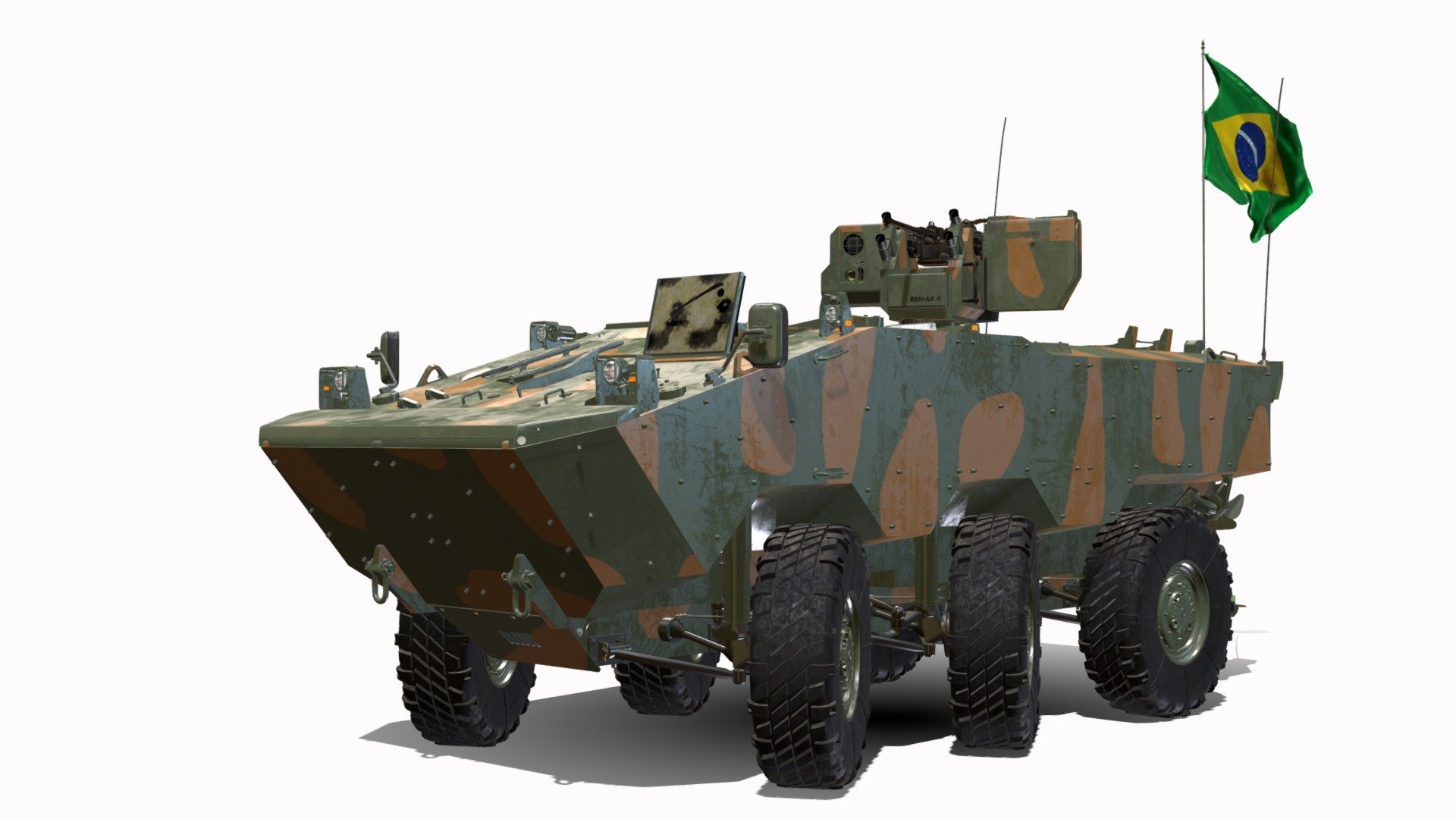 VBTP-MR IVECO GUARANI 6X6 REMAX 4 BR - 3D model by LM3D (@lm9241221 ...