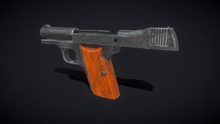 Pistol 3D Model