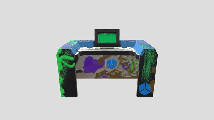 Flicker-Computer 3D Model