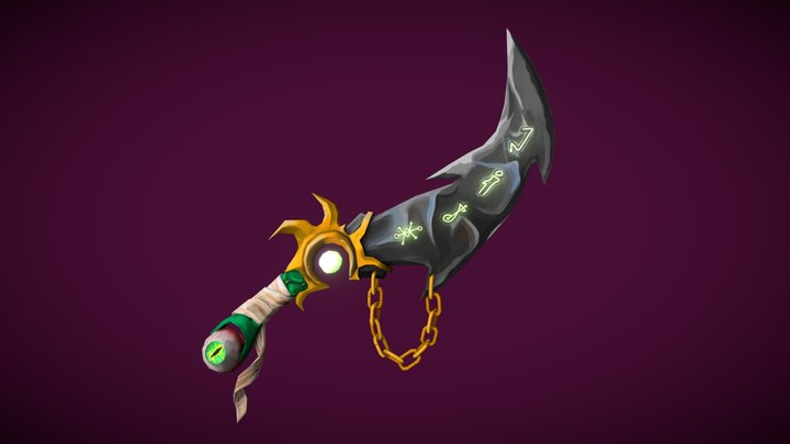 Enchanted Death - DAE Weaponcraft 3D Model