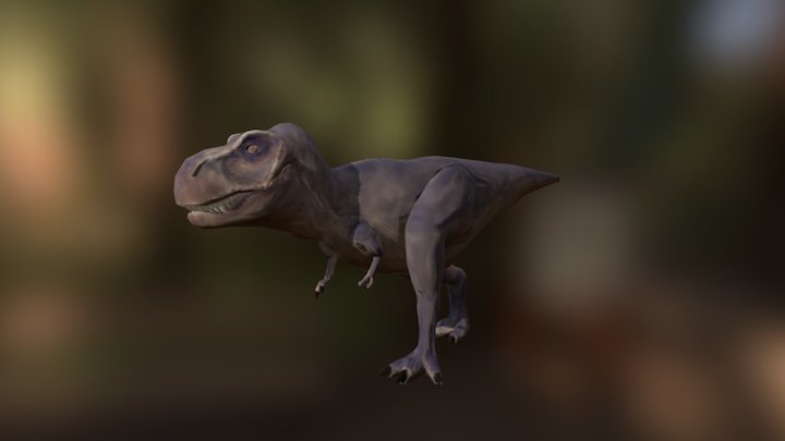 Rex Animation 3D Model