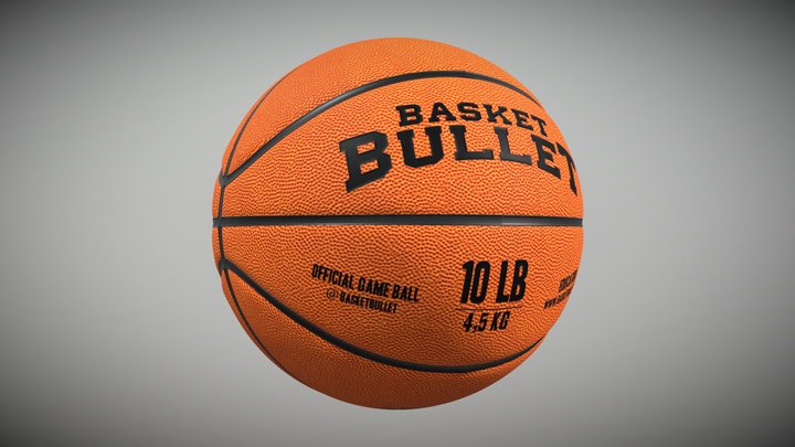 Basket Bullet 10 LB 3D Model