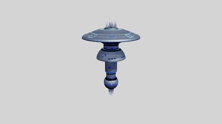 Spacedock 3D Model