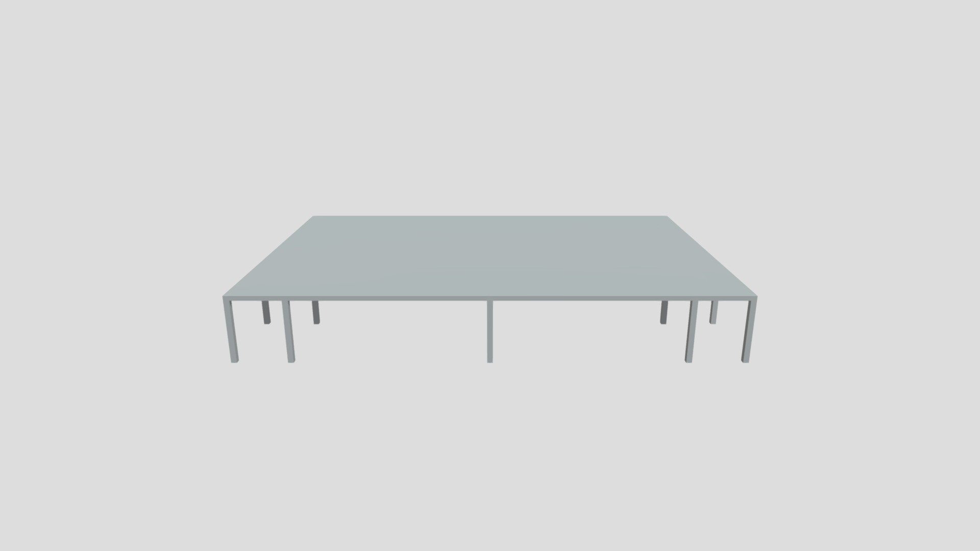 4274 - 80x80x20 COM TAPA-NERVURA BIDIRECIONAL