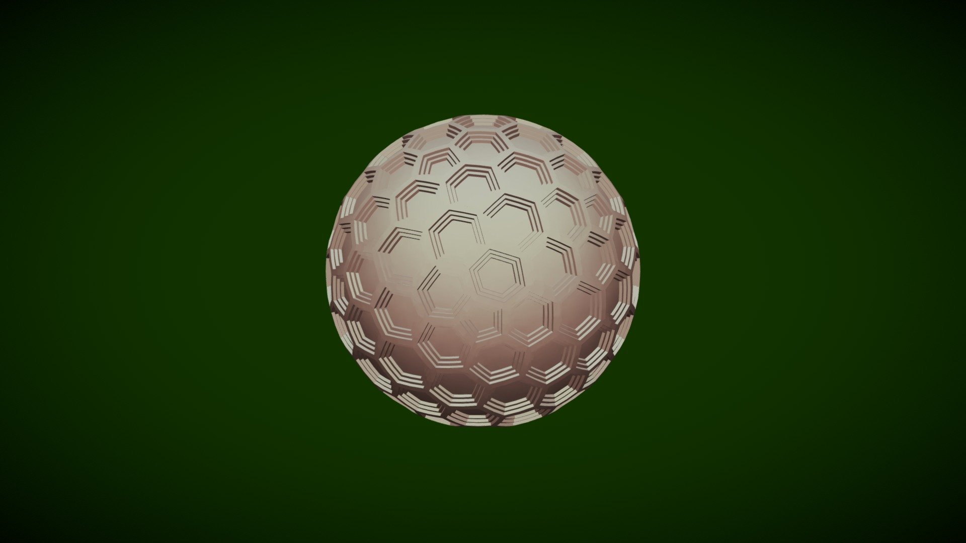 Advance Honeycomb Pattern On Sphere RSG