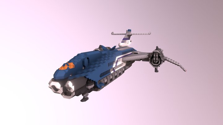 Halo Reach Unnamed Transport 3D Model
