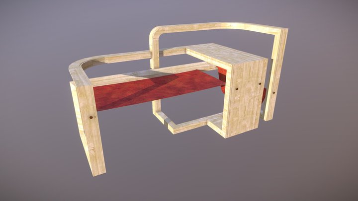 design chair ver02 3D Model