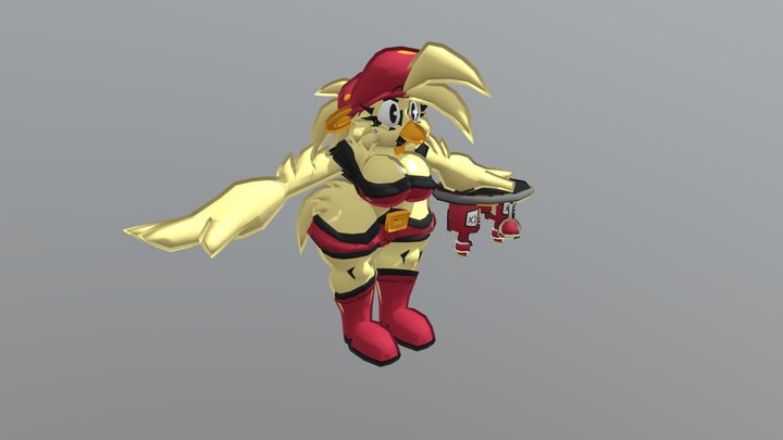 Tipsy Bird – Kostenloses 3D-Modell STL