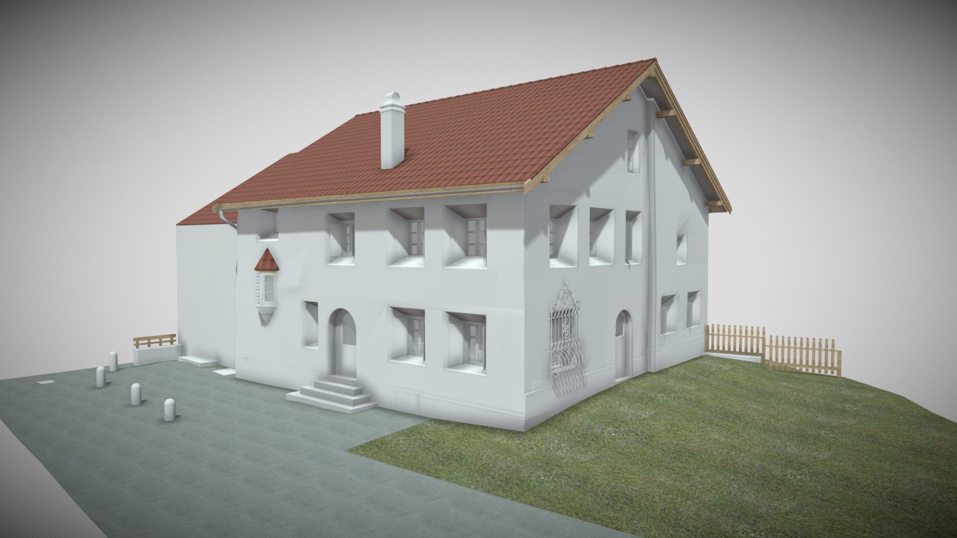 Bever GR, «Chesa Römer» — Sketchfab embed 3D viewer