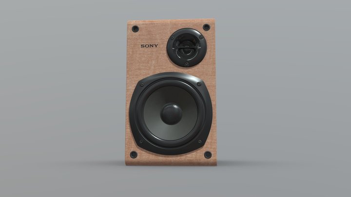 Sony SS-CCP1 speaker 3D Model