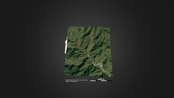 神泉峡 – Free 3D Model STL