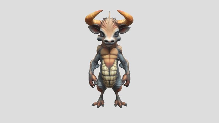 Personaje Híbrido – Gratis 3D-model STL