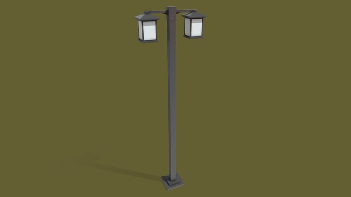 Street lamp 24 3D Model