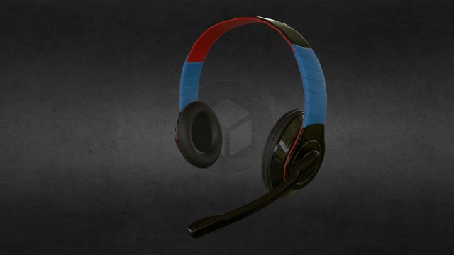 Headset 3D Model