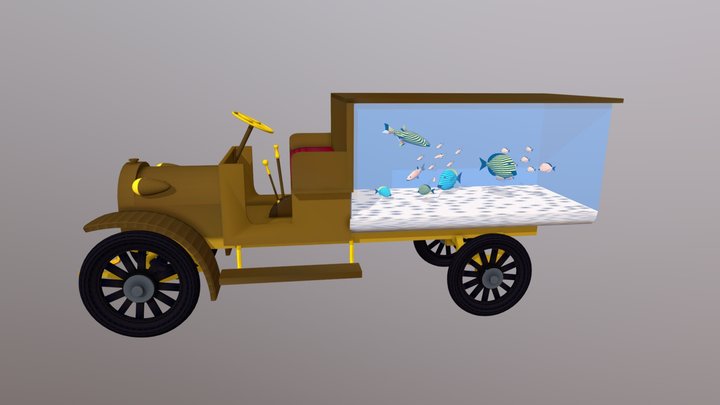 Aquarium Garford (ancienne version) 3D Model