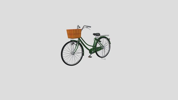 Bicycle (Justice go) 3D Model