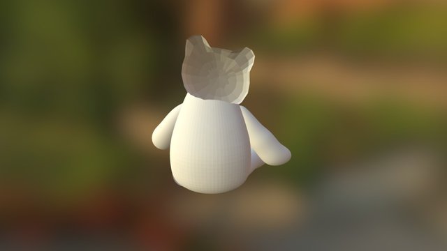Practice 1 - Teddy Bear 3D Model